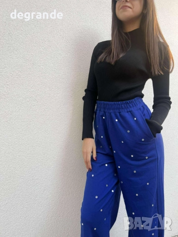 Ефектни спортни долнища с камъчета, снимка 5 - Спортни екипи - 52574242