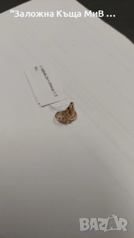 Детски Златни обеци 1.35гр, снимка 3 - Обеци - 53027047