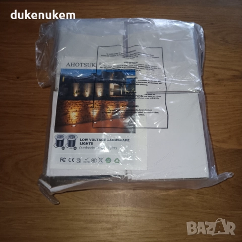 Комплект 4 бр. външни вградени LED лампи 3W, IP67, 300 lm – топла светлина, снимка 10 - Прожектори - 52652087