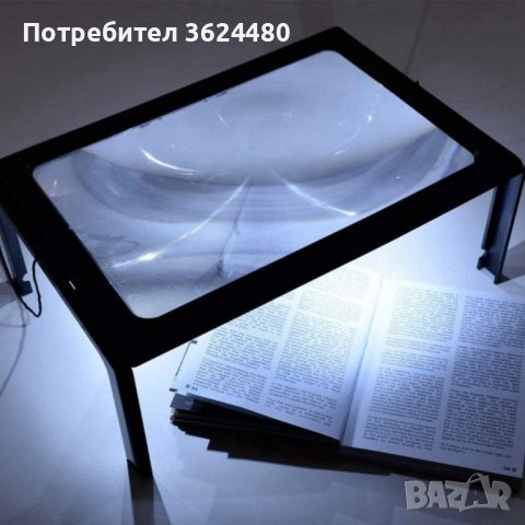 2121 Екран с лупа и сгъваеми крачета, снимка 5 - Други стоки за дома - 37402170