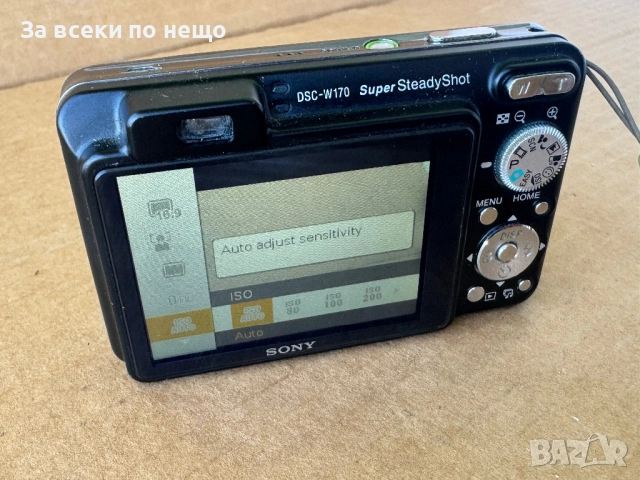 Цифров фотоапарат Sony Cybershot DSC-W170 , Sony DSC-W170 , 10.1mp, снимка 12 - Фотоапарати - 51819511