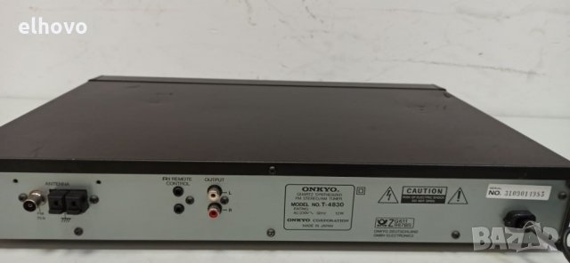 Стерео тунер ONKYO Т-4830, снимка 8 - Ресийвъри, усилватели, смесителни пултове - 33318672