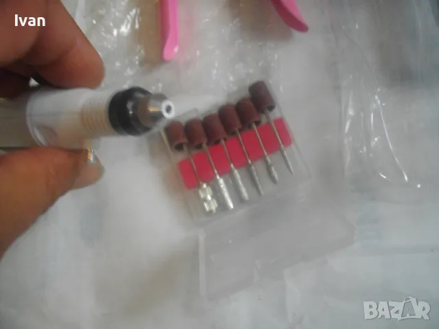 НОВА ЕЛЕКТРИЧЕСКА ПИЛА ЗА НОКТОПЛАСТИКА С НОЖИЦА И КОМПОНЕНТИ ПЪЛЕН КОМПЛЕКТ МИНИ ДРЕЛКА ШЛИФОВАЛКА, снимка 16 - Други инструменти - 50414971