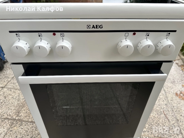 Свободно стояща готварска печка АЕГ/AEG, снимка 7 - Печки, фурни - 51946871