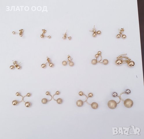 Златни ДЕТСКИ  обеци -14К, снимка 14 - Обеци - 36216449