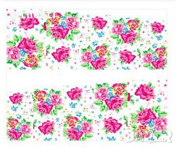 Ваденки за нокти с цветя, снимка 5 - Продукти за маникюр - 26978331