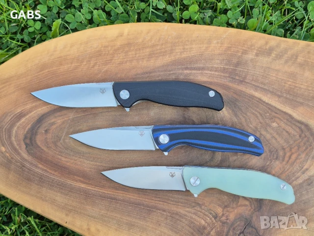 Сгъваем джобен нож SHIROGOROV,стомана D2,три цвята,SH207