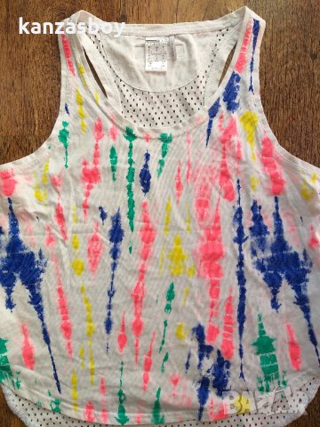 ADIDAS Stellasport TIE-DYE Racer TANK Top - страхотен дамски потник, снимка 6 - Потници - 33292658