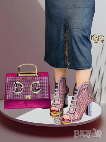 летни боти dolce gabbana, снимка 8 - Дамски боти - 51457152