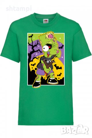 Детска тениска The Simpsons Bart Simpson 01,Halloween,Хелоуин,Празник,Забавление,Изненада,Обичаи,, снимка 6 - Детски тениски и потници - 38158014