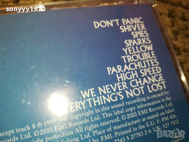 COLDPLAY CD ВНОС GERMANY 2812231522, снимка 6 - CD дискове - 43571607