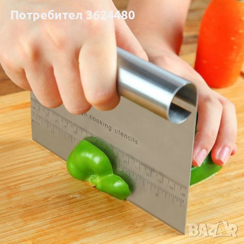 Практичен и удобен метален нож за рязане на тесто, снимка 4 - Прибори за хранене, готвене и сервиране - 39982361