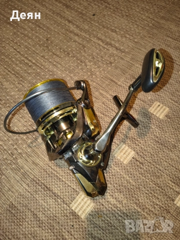 Макара за риболов копие на шимано размер 8000, плитка шпула, снимка 2 - Макари - 52885167
