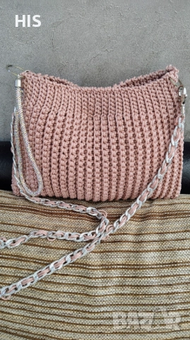 Плетени луксозни дамски чанти, ръчна изработка, модерна визия, снимка 14 - Чанти - 42698111
