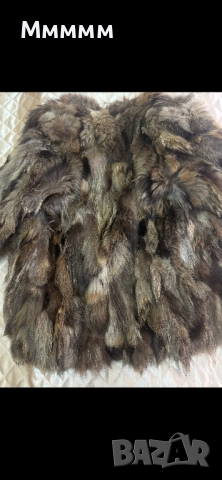Палто от лисица естествен косъм, снимка 2 - Палта, манта - 52338939