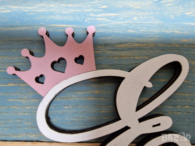 Персонализирана табела / надпис за детска стая с името на вашето дете , или за подарък, снимка 9 - Декорация за дома - 43100098