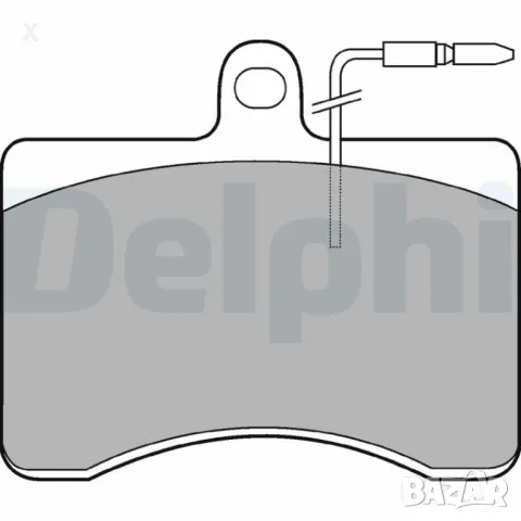 SIMER 208 Предни накладки CITROEN C35 / FIAT 242 / 1973-1994 / OE 75530829 / OE 5530829 / OE 5983896