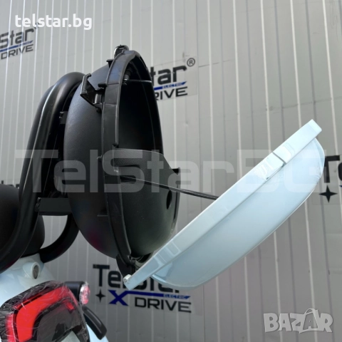 Електрическа триколка 2+1 750.1 ТИП VESPA STYLE с диференциал Нов модел, голяма равна седалка, подхо, снимка 11 - Мотоциклети и мототехника - 52407229