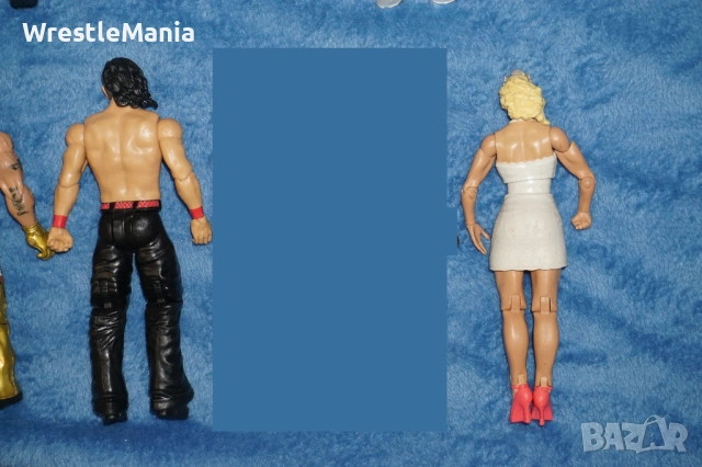 20 Кеч Фигури със забележки Bobby Fish Elite/Undertaker/Rey Mysterio/Lana/The Miz, снимка 16 - Колекции - 51856287