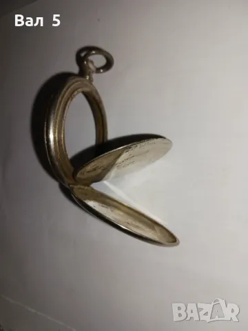 Корпус с капаци за стар джобен часовник, снимка 1