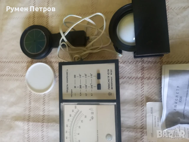 Люксметър М116, СССР, отличен. , снимка 5 - Антикварни и старинни предмети - 50940494