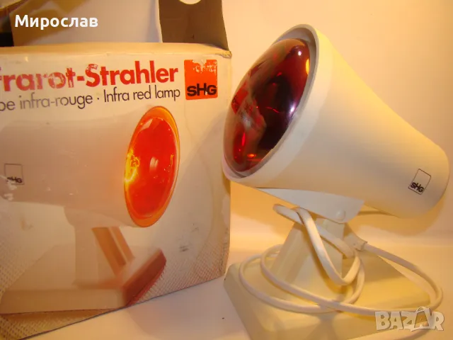 SHG OSRAM ЛАМПА ЗА НАГРЕВКИ ИНФРАРЕД ИНФРАЧЕРВЕНА ЛАМПА, снимка 6 - Медицинска апаратура - 48948385