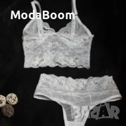 Дантелен комплект Virgin, снимка 4 - Бельо - 48270860