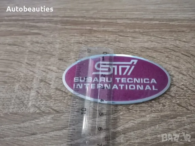 Subaru STI розова емблема, снимка 2 - Аксесоари и консумативи - 49360570