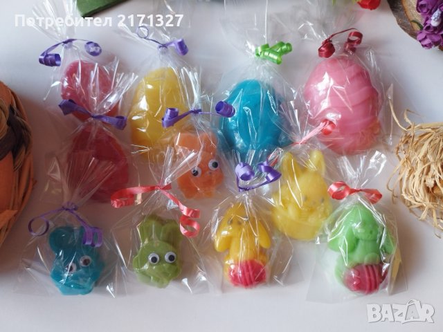 Великденски яйца и зайци от ароматен глицеринов сапун, снимка 8 - Български сувенири - 40027497