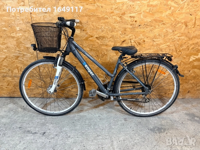 28цола Berger алуминиев дамски градски велосипед колело[21ck-Shimano], снимка 13 - Велосипеди - 52869176