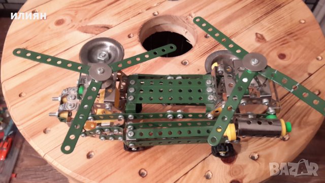 Играчка от стар метален конструктор , снимка 8 - Колекции - 37311441