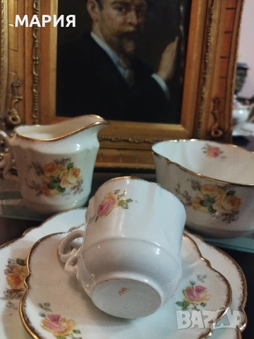 Изключителен антикварен английски сет 1820г, снимка 8 - Антикварни и старинни предмети - 53558731