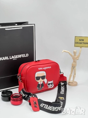 Чанти Karl legenfeld, снимка 8 - Чанти - 51440586