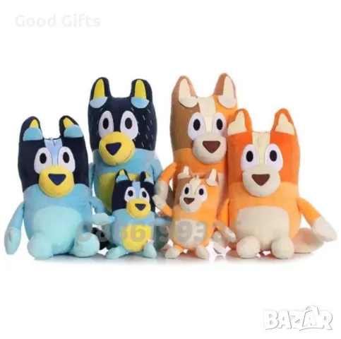 Плюшена играчка Блуи и Бинго + Раница Bluey and Bingo Комплект , снимка 2 - Плюшени играчки - 47308420