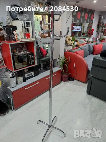 Закачалка хром - Австрия 180/53/53см, снимка 7 - Закачалки - 49431173