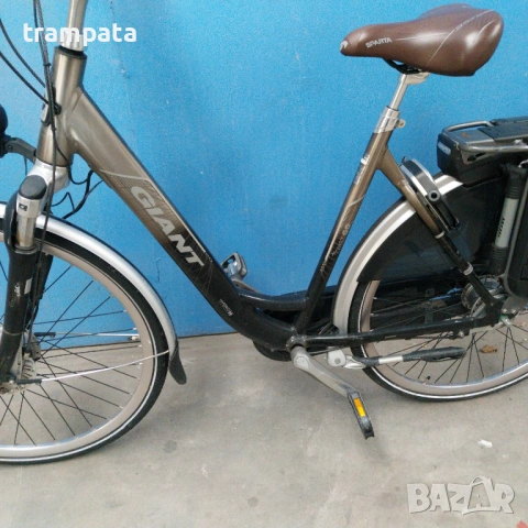 НАЙ ДОБРАТА ОФЕРТА 28 цола ,Алуминиев електрически велосипед GIANT + twist GO , снимка 3 - Велосипеди - 53213020