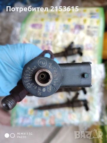 Дюзи инжектори BOSCH  8658352 8658351 0445110078 за Volvo V70 XC70 XC90 S60 S80  2.4 D5 Дизел 163kc , снимка 4 - Части - 51299428