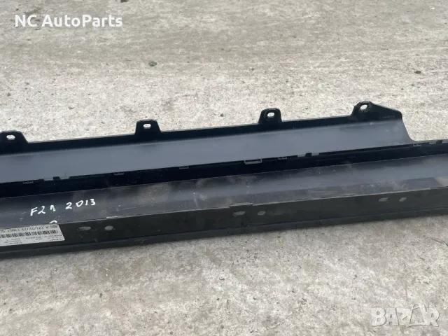 Дясен страничен праг лайсна за BMW БМВ 1 серия F21 Sport 3 врати Черен 871138728 15857711 2013, снимка 4 - Части - 48946462
