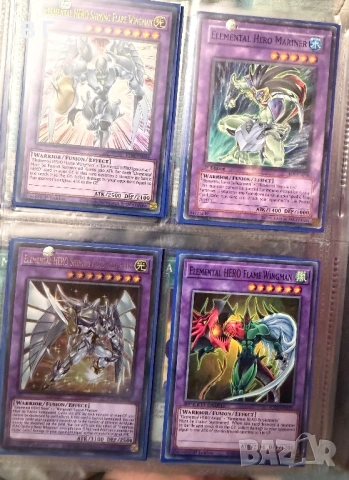 Оригинални югио elemental hero карти , оригинални yugioh карти elemental hero , Yugioh GX E Hero, снимка 2 - Колекции - 53372753