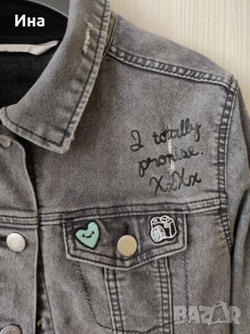 Дънково яке НМ р-р 152 см., снимка 4 - Детски якета и елеци - 32954822