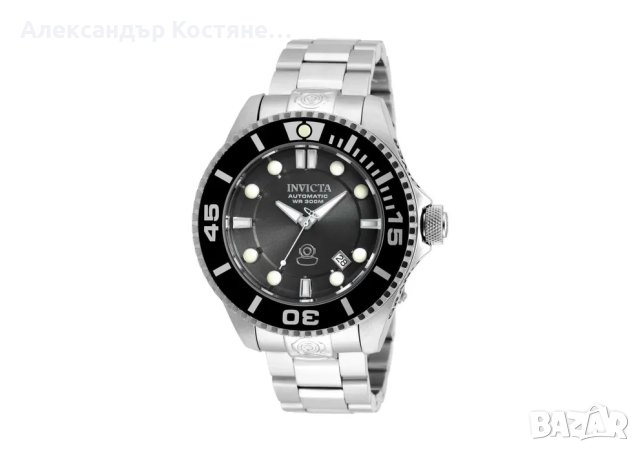 Мъжки часовник Invicta Grand Diver 20176 Automatic - 47mm, снимка 1 - Мъжки - 40362320