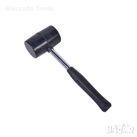 Гумен чук за къмпинг, Mercado Trade, 30см., Черен, снимка 1