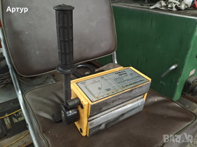 Постоянен повдигащ магнит Yale TPM 0.5, снимка 3 - Други машини и части - 52158627