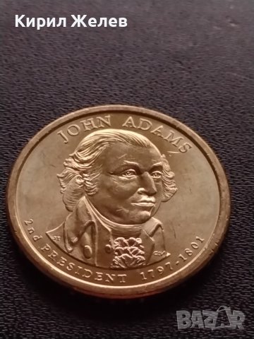 Възпоменателна монета JOHN ADAMS 2 президент на САЩ (1797-1801) за КОЛЕКЦИЯ 37757