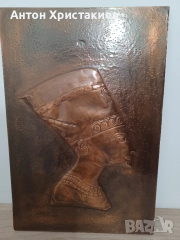 Продавам релефно медно пано , снимка 2 - Пана - 51302868