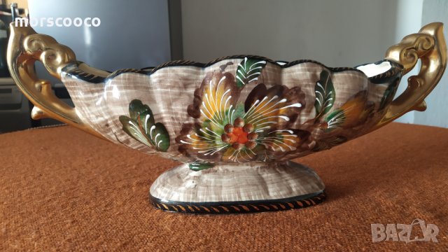 Старинна ръчно изработена фруктиера, снимка 2 - Антикварни и старинни предмети - 28249838