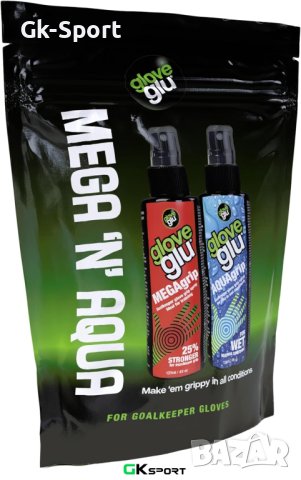 Комплект спрейове за вратарски ръкавици Megagrip N Fresh