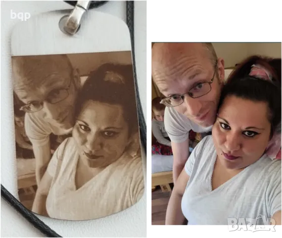 Гравиране на снимки или текст на медальон,войнишка плочка.