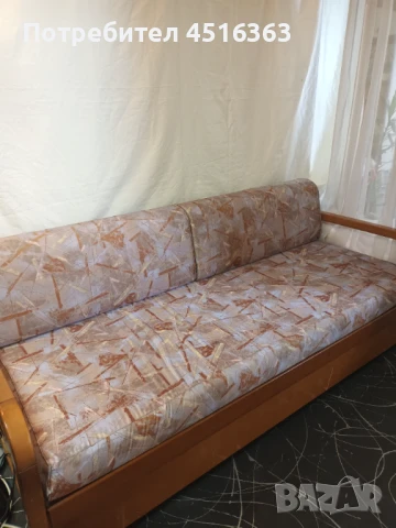 Диван - спалня (масивно дърво), снимка 5 - Дивани и мека мебел - 50821696