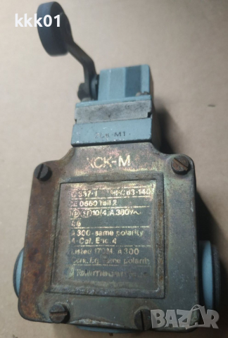 Краен изключвател Telemecanique XCK-M, снимка 2 - Резервни части за машини - 36506554